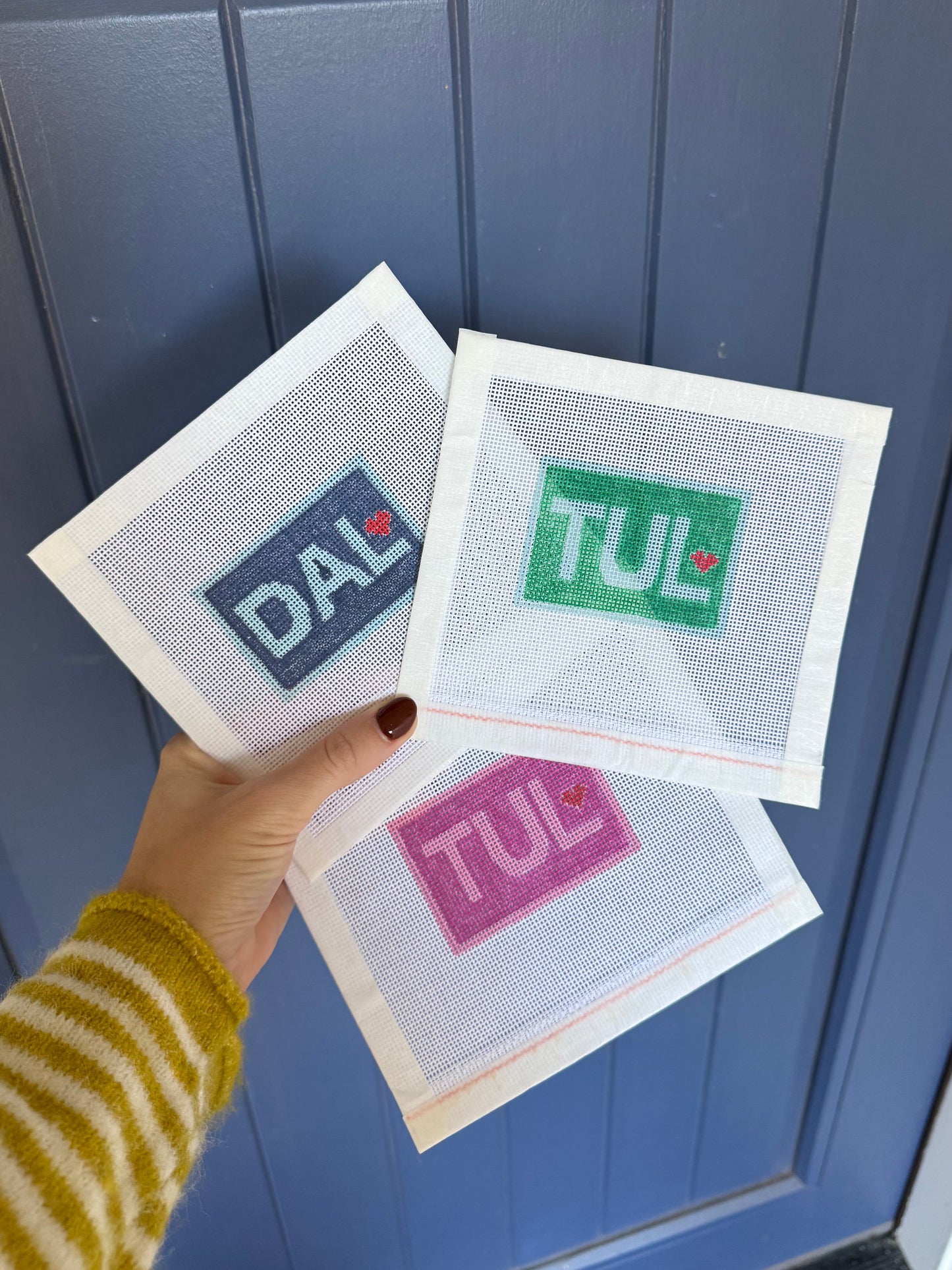 DAL Luggage Tag Canvas