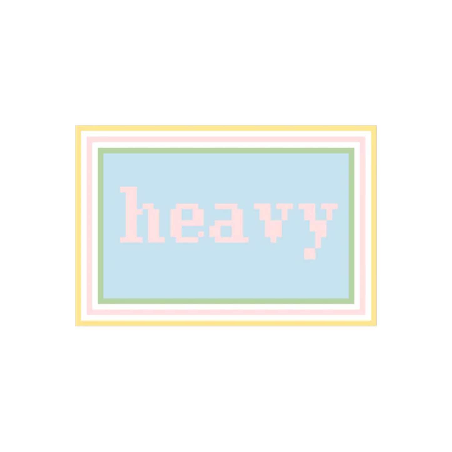 Heavy Luggage Tag - Digital Download