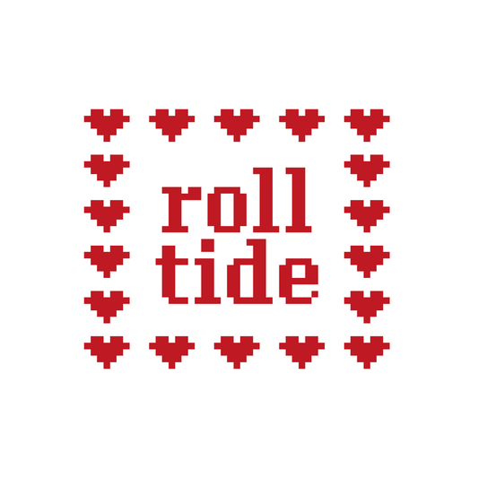 Roll Tide College Canvas