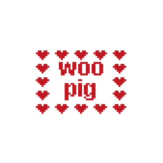 Woo Pig College Canvas