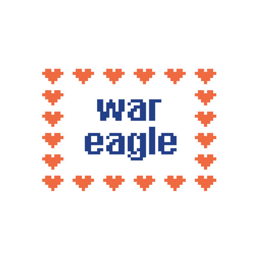 War Eagle College Canvas