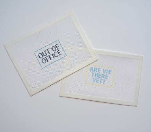 Out Of Office - Luggage Tag Canvas