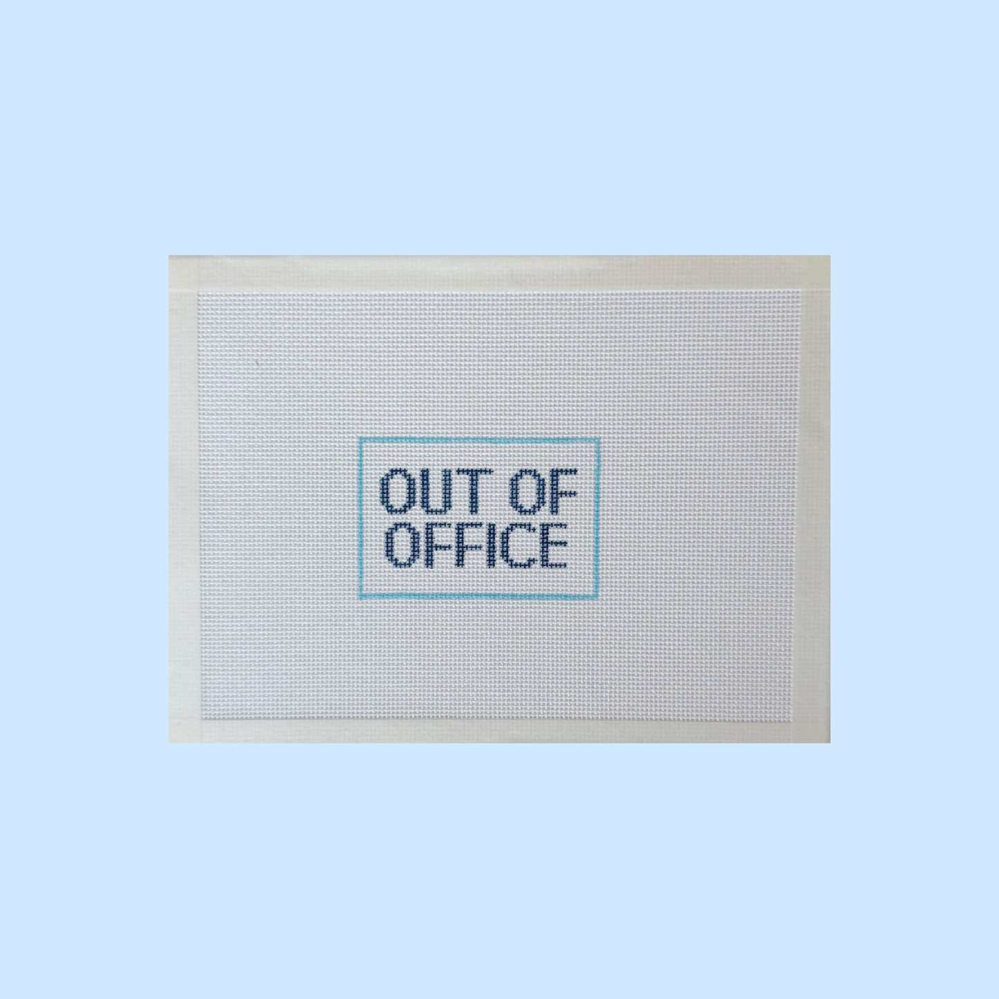 Out Of Office - Luggage Tag Canvas