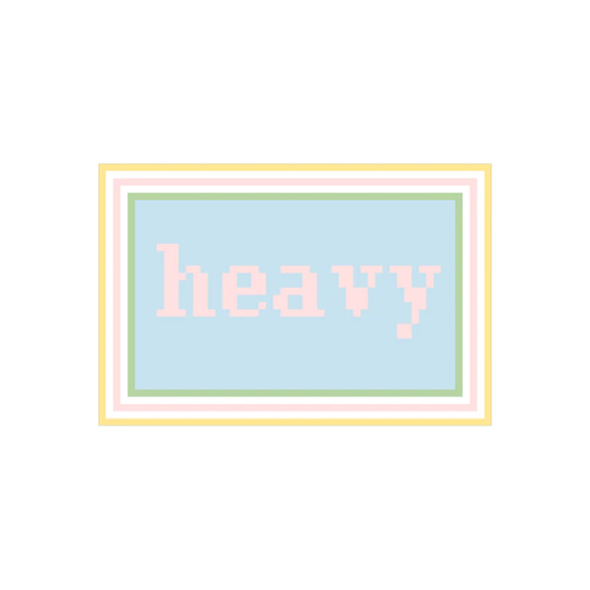 Heavy Luggage Tag - Digital Download