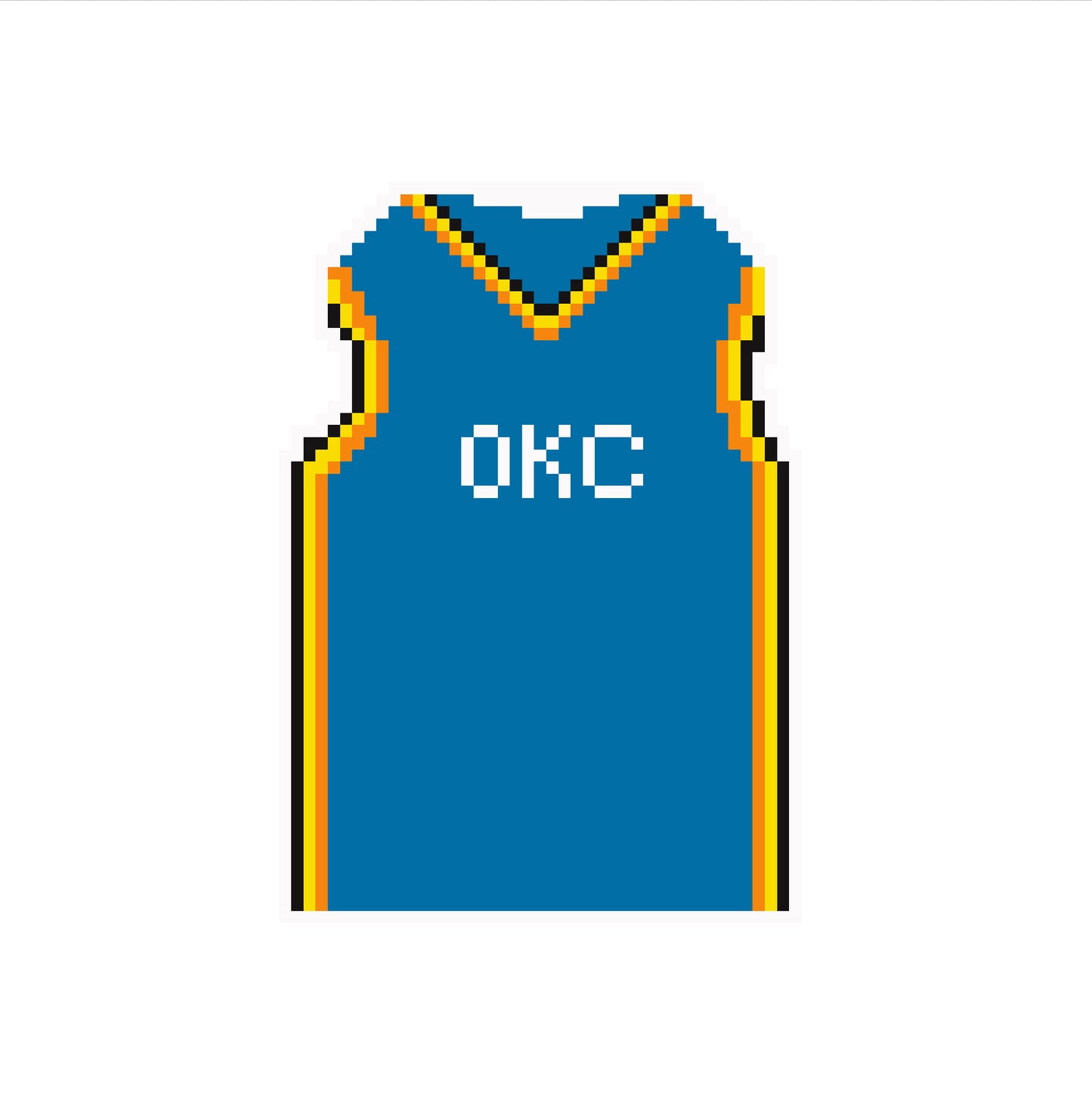 OKC Thunder Jersey - Digital Download