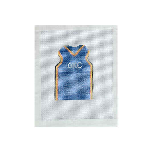 OKC Thunder Jersey Canvas