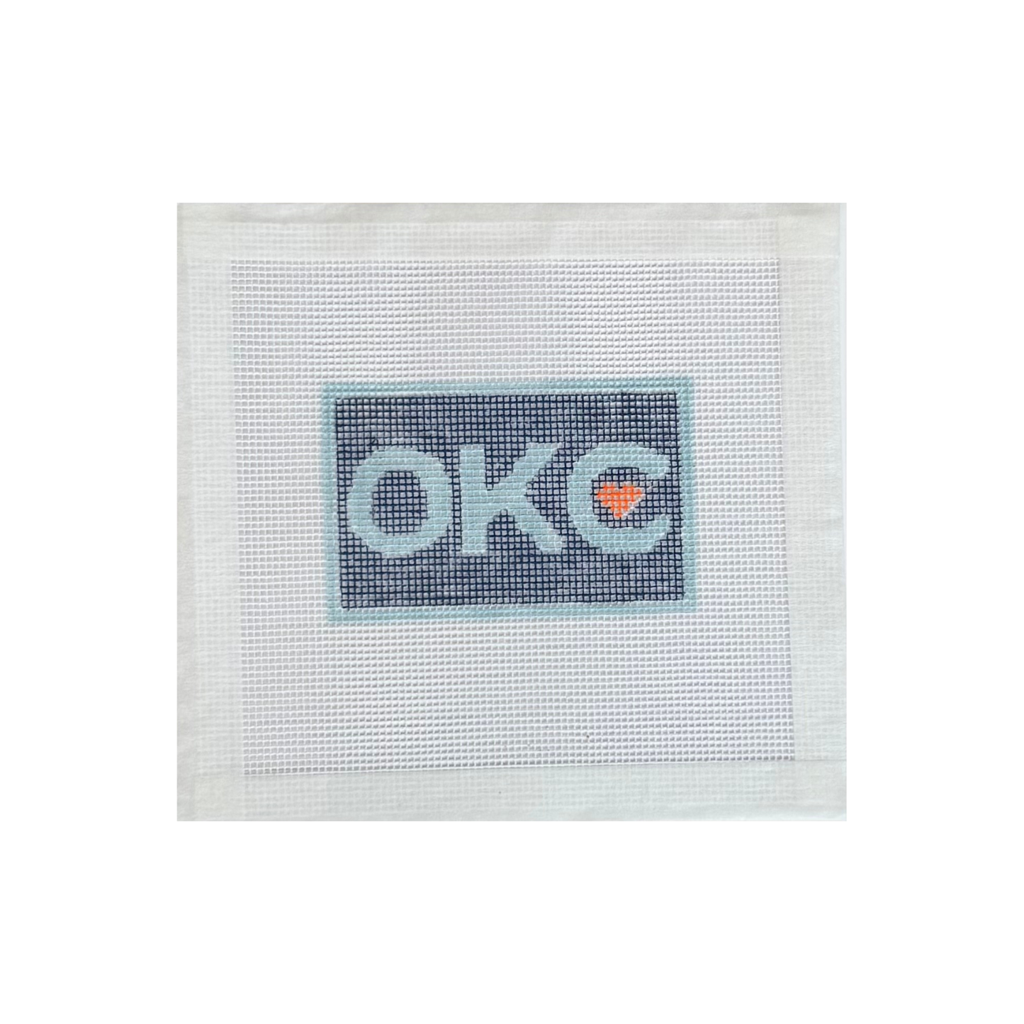 OKC Luggage Tag Canvas