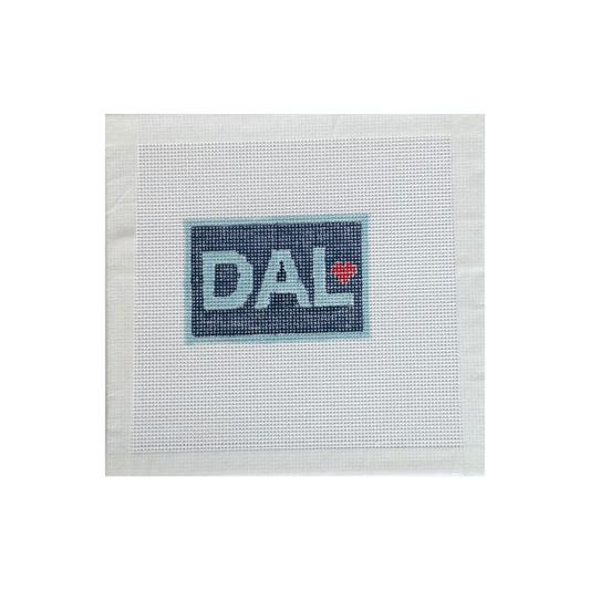 DAL Luggage Tag Canvas