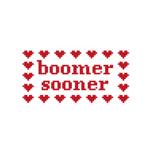 Boomer Sooner College Canvas