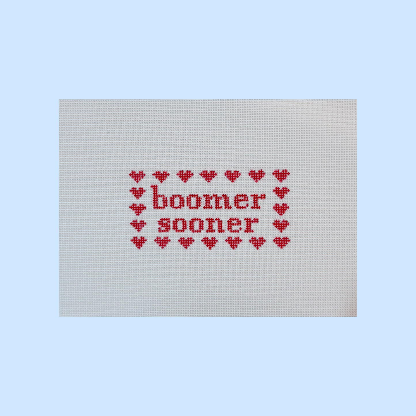 Boomer Sooner College Canvas