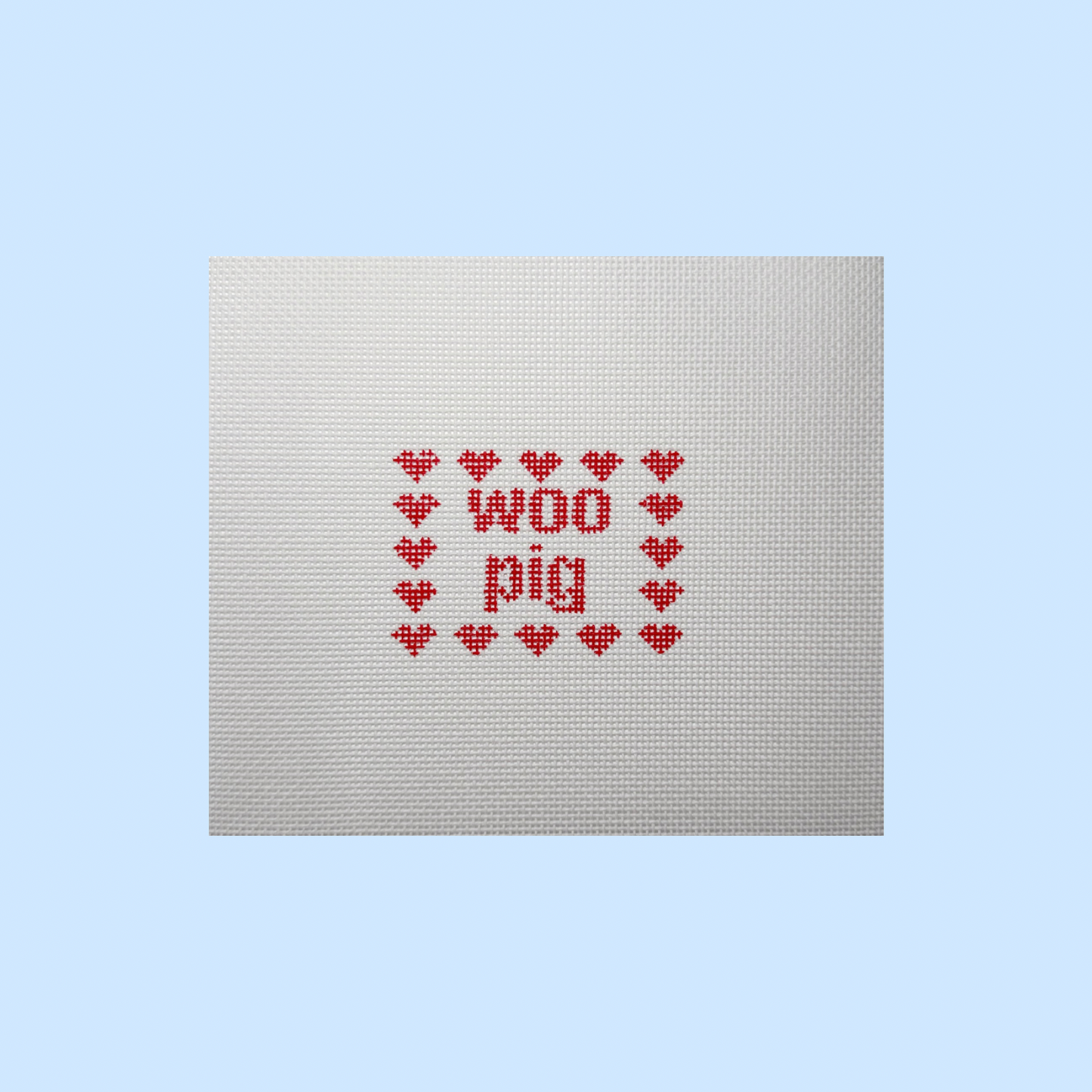 Woo Pig College Canvas