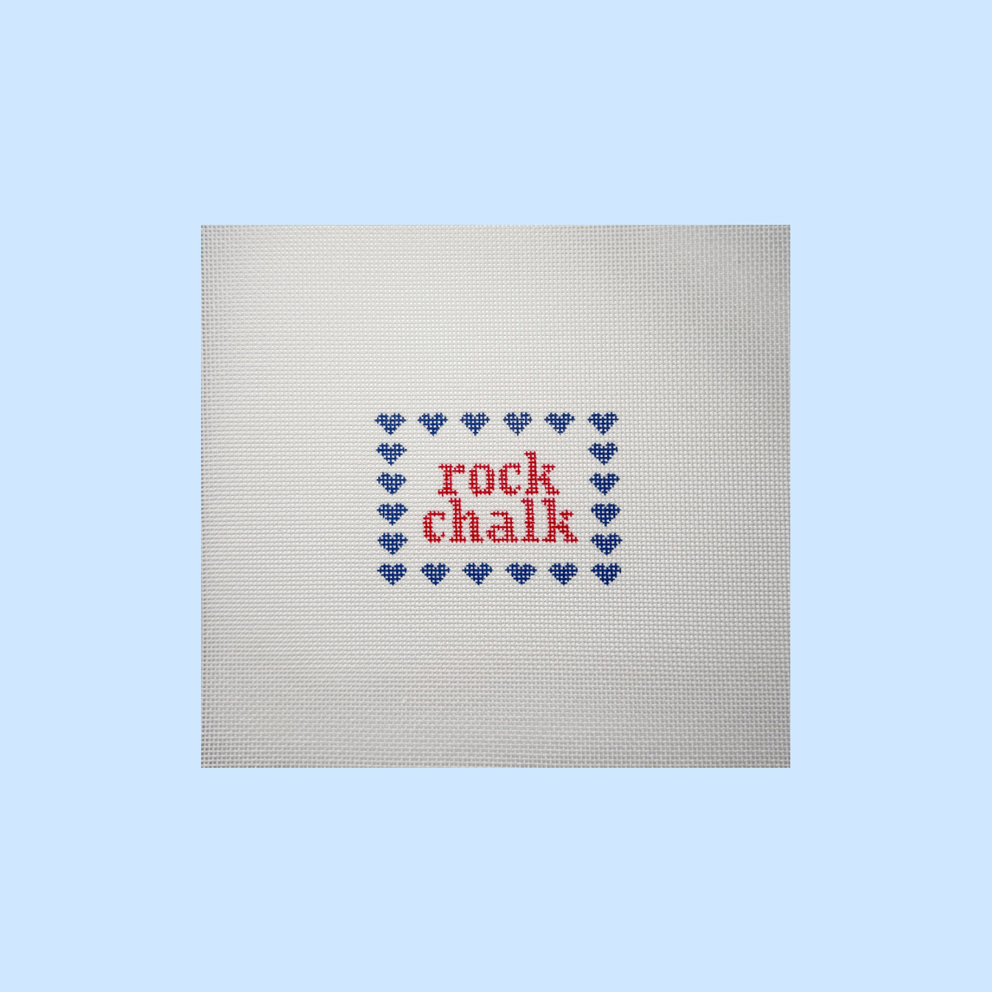 Rock Chalk College Canvas