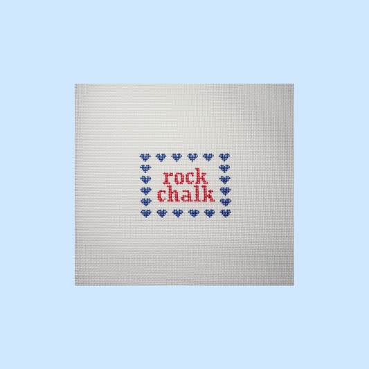 Rock Chalk College Canvas