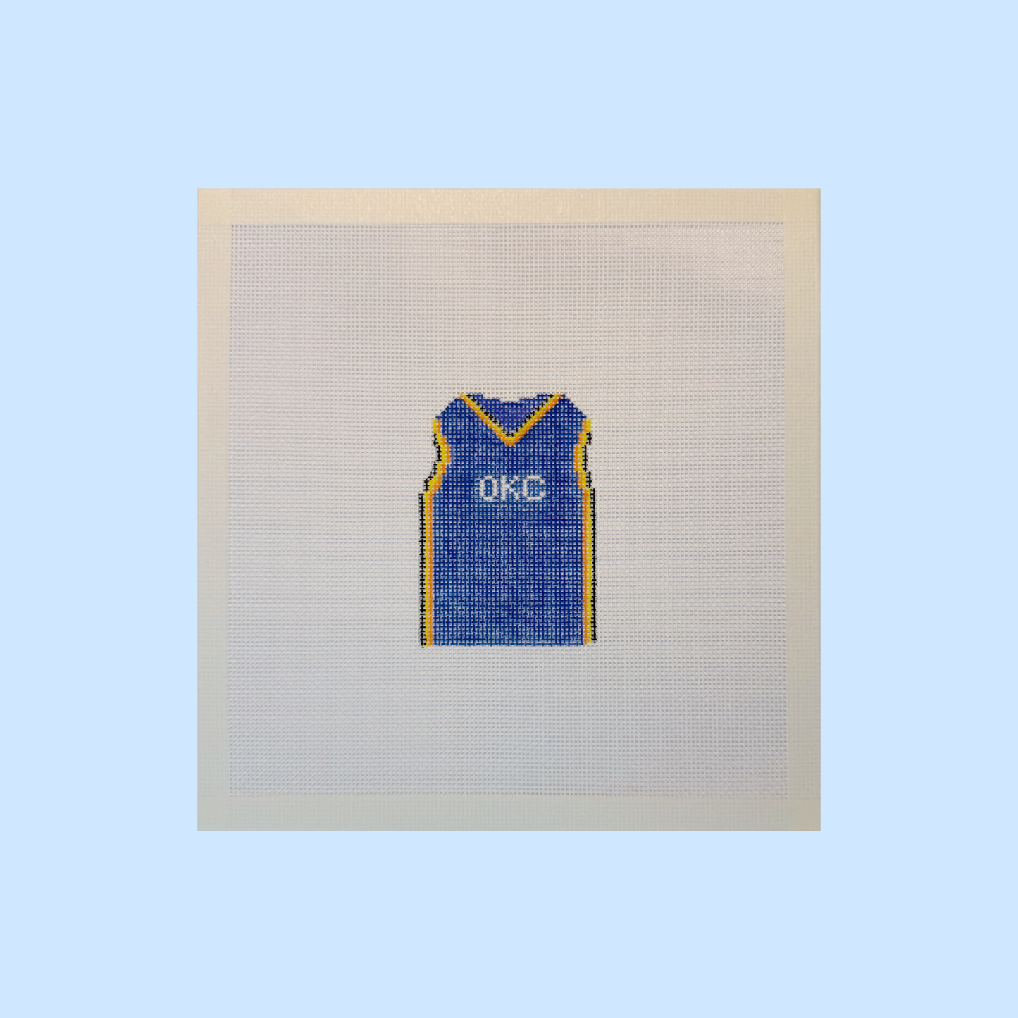 OKC Thunder Jersey Canvas