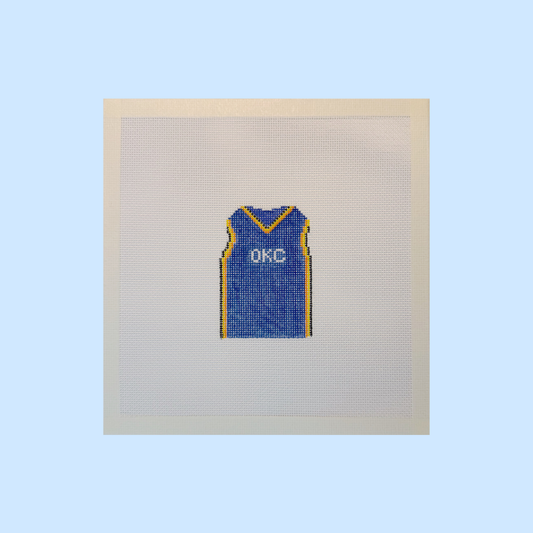OKC Thunder Jersey Canvas