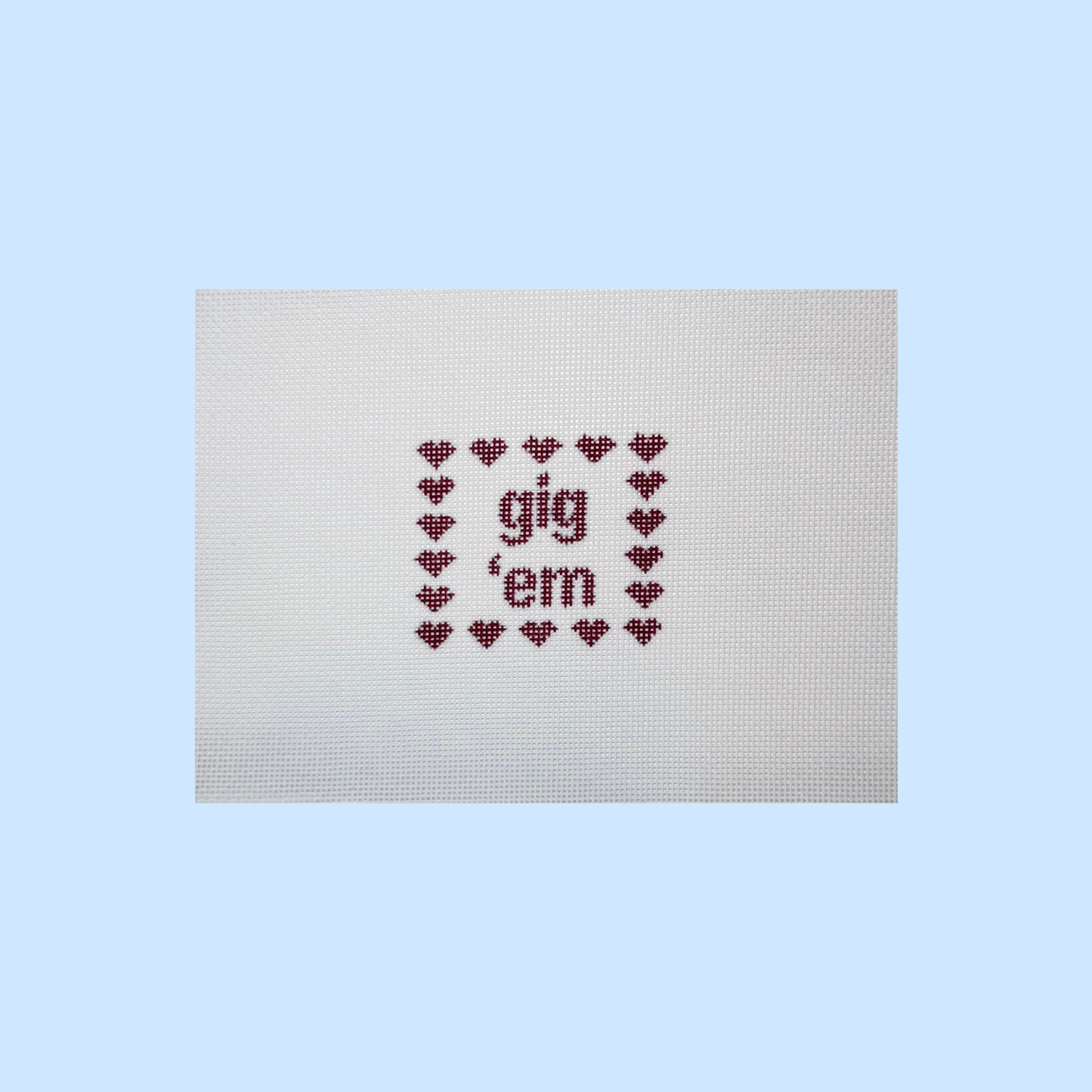 Gig ‘Em College Canvas